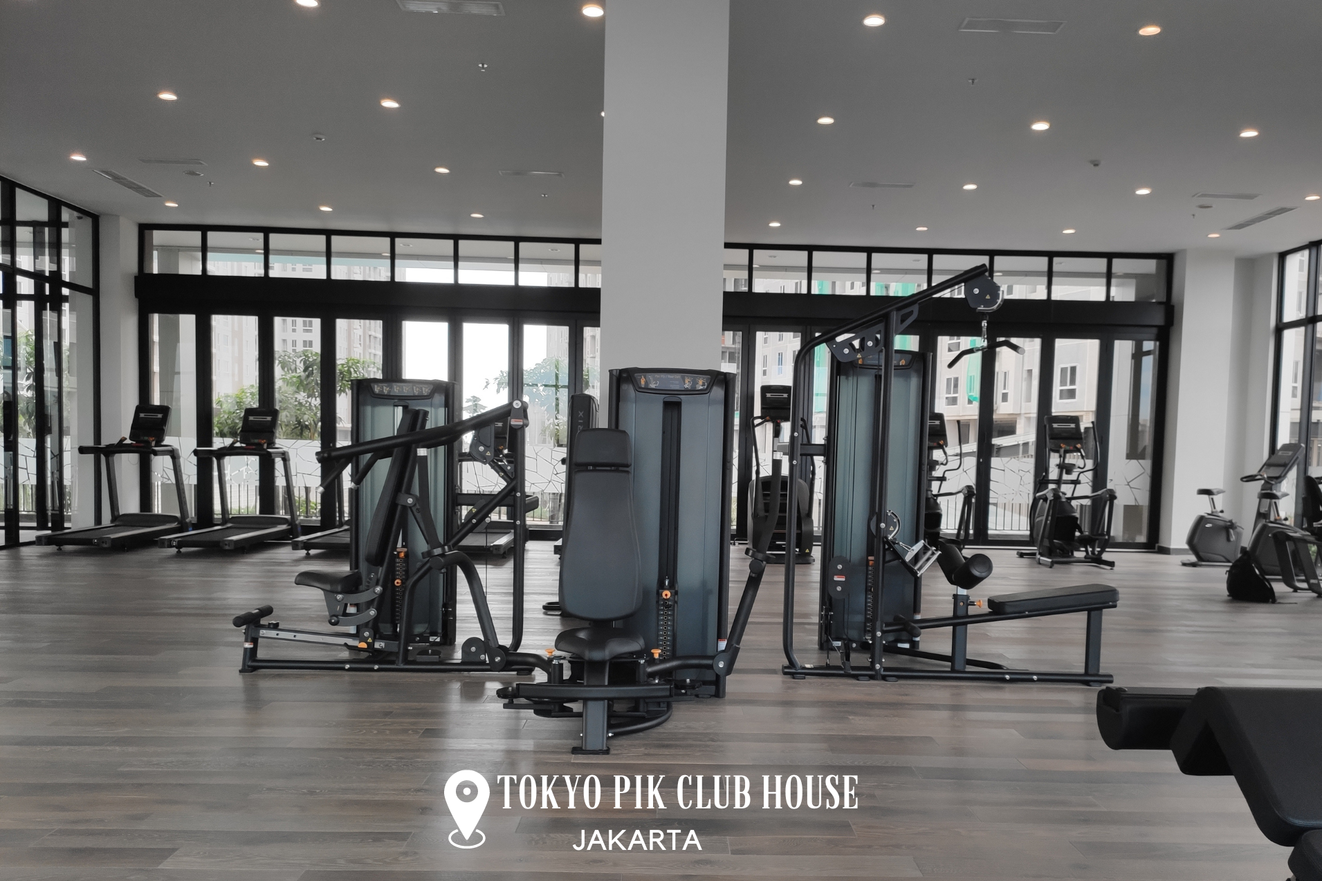 Fitness center Tokyo PIK club house (1)