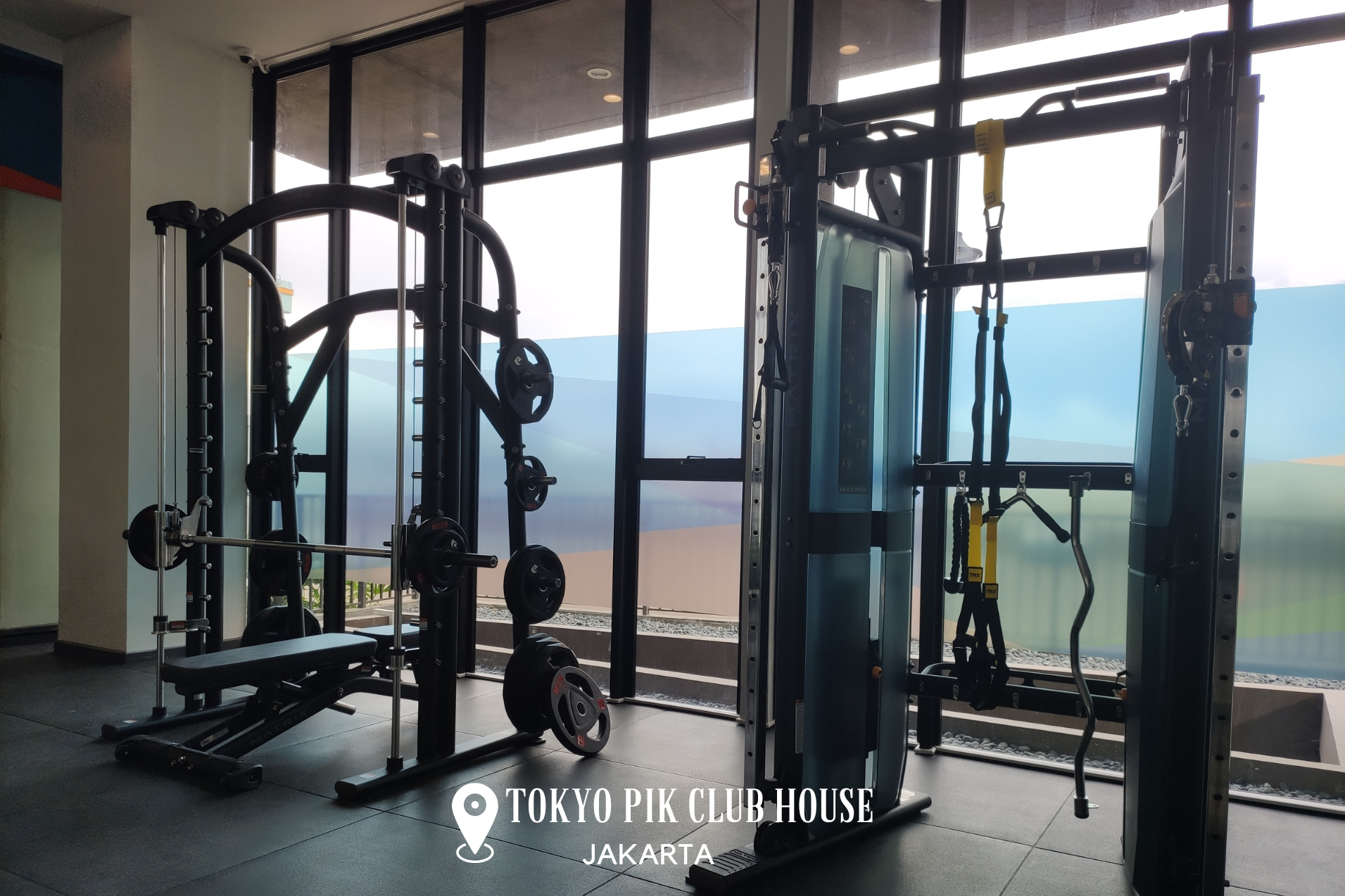 Fitness center Tokyo PIK club house (2)