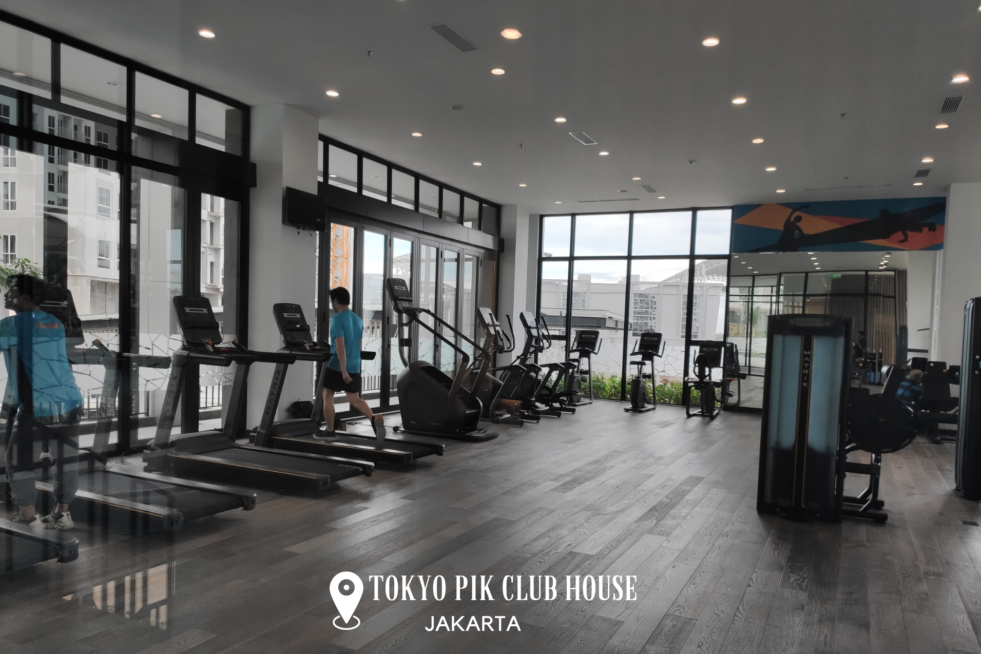 Fitness center Tokyo PIK club house (3)